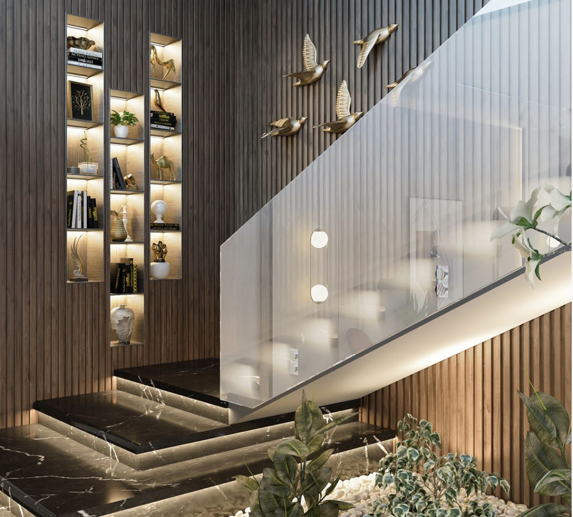 Dəhliz və Balkon - 48 Palladiumg Group